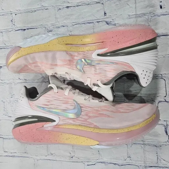 Nike MENS SIZE 17 Air Zoom GT Cut Easter Pearl Pink DJ6015-602